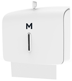 Mini Slimfold Paper Towel Dispenser - White, 300 Sheet Capacity
